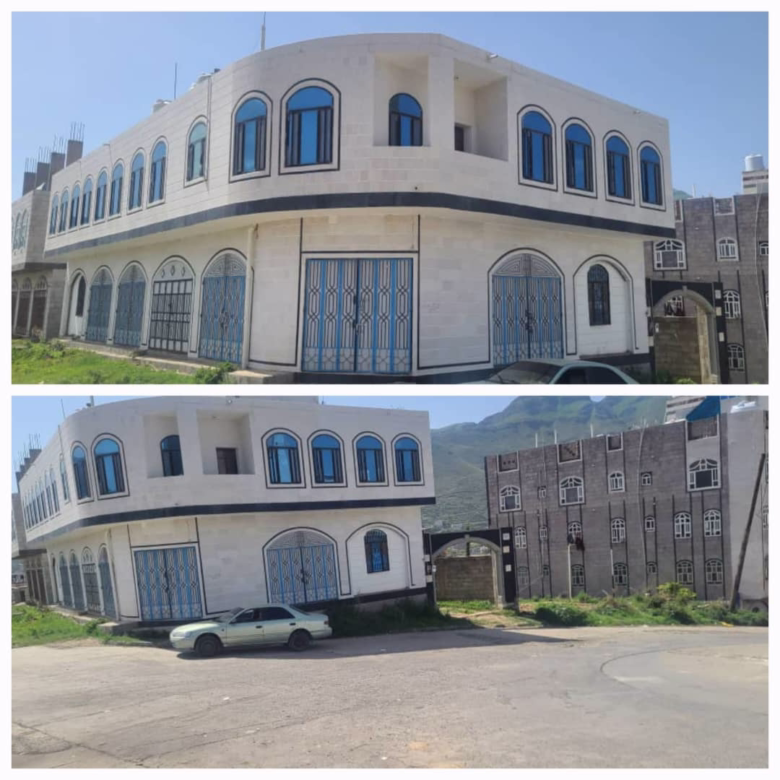 عماره دورين ركنية شارعين زفلت اليمن إب