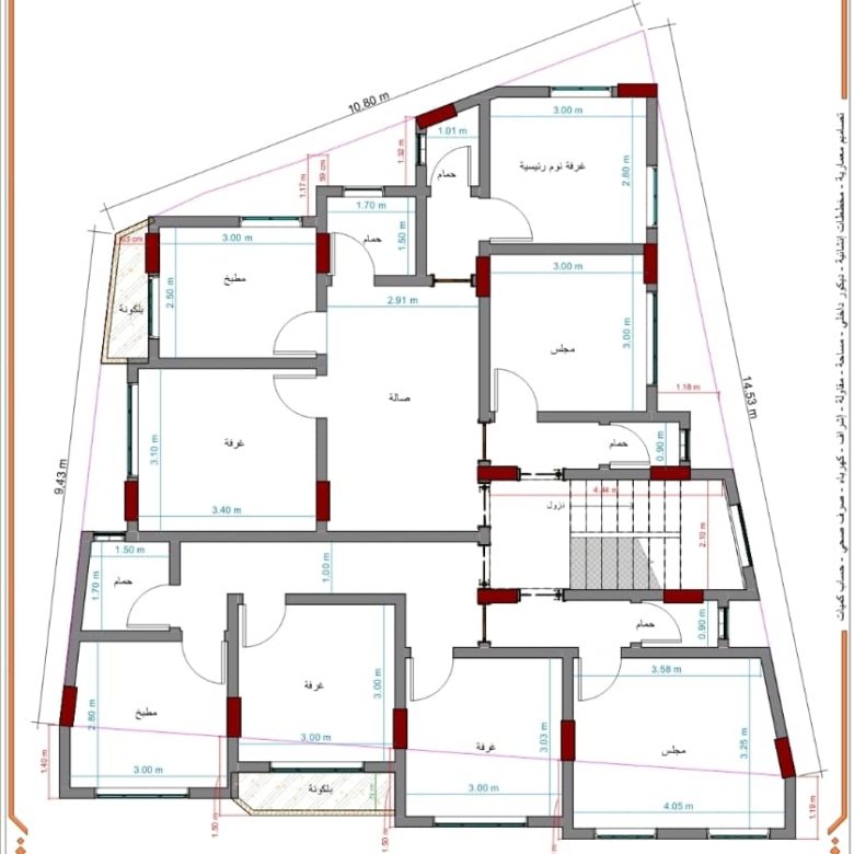 عمارة تجارية للبيع – البورزان (بعد سوق حزيز)